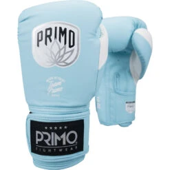 Primo Emblem 2.0 Semi-leather Arctic Blue Boxing Gloves