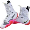 Nike Hyperko 2 SE White/Black/Bright Crimson Boxing Shoes -Boxing Gear Shop DJ4475 c