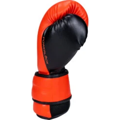 Everlast Powerlock2 Red/Black Training Gloves -Boxing Gear Shop DWEQ141236 RED c 2