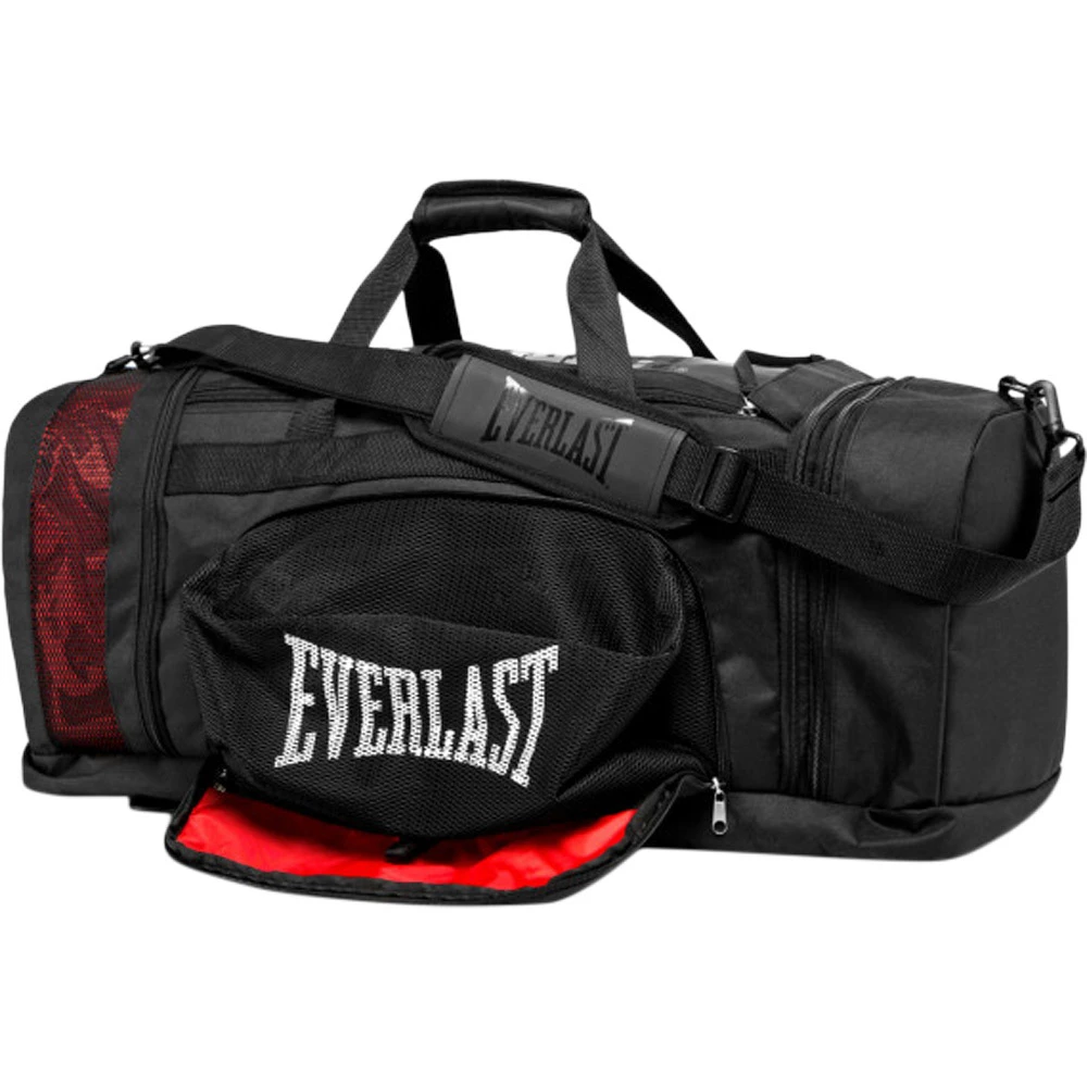 Everlast Contender Hybrid Black Duffel Bag 3 Everlast Contender Hybrid Black Duffel Bag