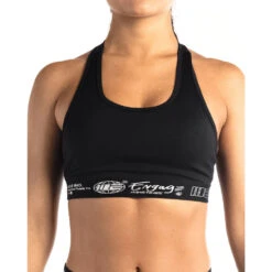 Engage Womens Black Sports Bra