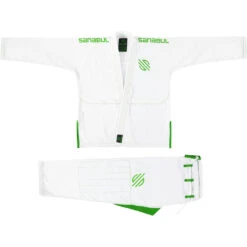 Sanabul Womens Essential White Jiu Jitsu Gi -Boxing Gear Shop EWG WHITEW c 2