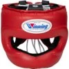 Winning Red FG-5000 Head Guard 1 Winning Red FG-5000 Head Guard -Boxing Gear Shop FG 5000RED c