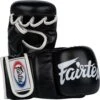 Fairtex Black Super Sparring Grappling Gloves -Boxing Gear Shop FGV18 K c