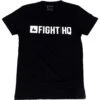 FightHQ Logo Black Kids Tee 1 FightHQ Logo Black Kids Tee -Boxing Gear Shop FHQ BLK YTHTEE c