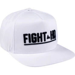 FightHQ White Cap