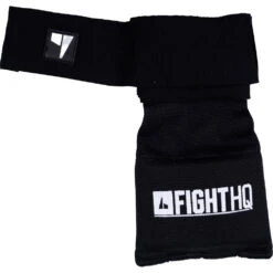 FightHQ Black Quick Gel Wraps -Boxing Gear Shop FHQ GEL WRAPS K 3