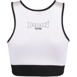 Boon White Crop Top -Boxing Gear Shop FTSW c 3