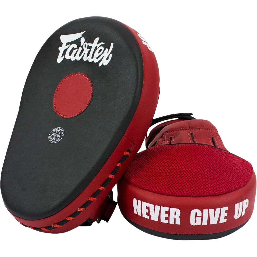 Fairtex Maximised Black/Red Focus Mitts 4 Fairtex Maximised Black/Red Focus Mitts - Image 2