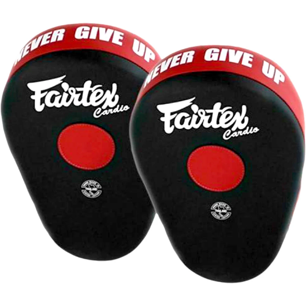 Fairtex Maximised Black/Red Focus Mitts 3 Fairtex Maximised Black/Red Focus Mitts