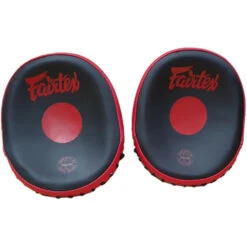 Fairtex Micro Black/Red Focus Mitts