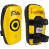 Fairtex Lightweight Black/Gold Thai Kick Pads 1 Fairtex Lightweight Black/Gold Thai Kick Pads -Boxing Gear Shop FX KPLC5