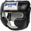 Boon Black Head Gear -Boxing Gear Shop HGSMBK c