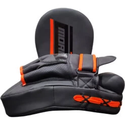 Morgan Sports Alpha Black/Orange Focus Pads -Boxing Gear Shop HJ ALPHA 1