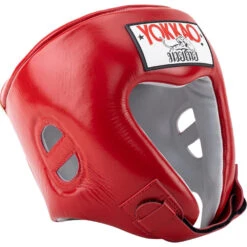 Yokkao Red Competition Head Gear 10 Yokkao Red Competition Head Gear -Boxing Gear Shop HYGC 1 2 c 3