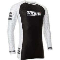 Tatami IBJJF 2022 Ranked White Long Sleeve Rash Guard -Boxing Gear Shop IBJJF21 LSRG WHT c 2