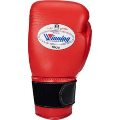 Winning 10oz JABF Official Red Boxing Gloves -Boxing Gear Shop JABF 10RED 3