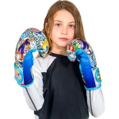 Sanabul Sticker Bombs Roar Rage Kids Boxing Gloves -Boxing Gear Shop KB RR c 3