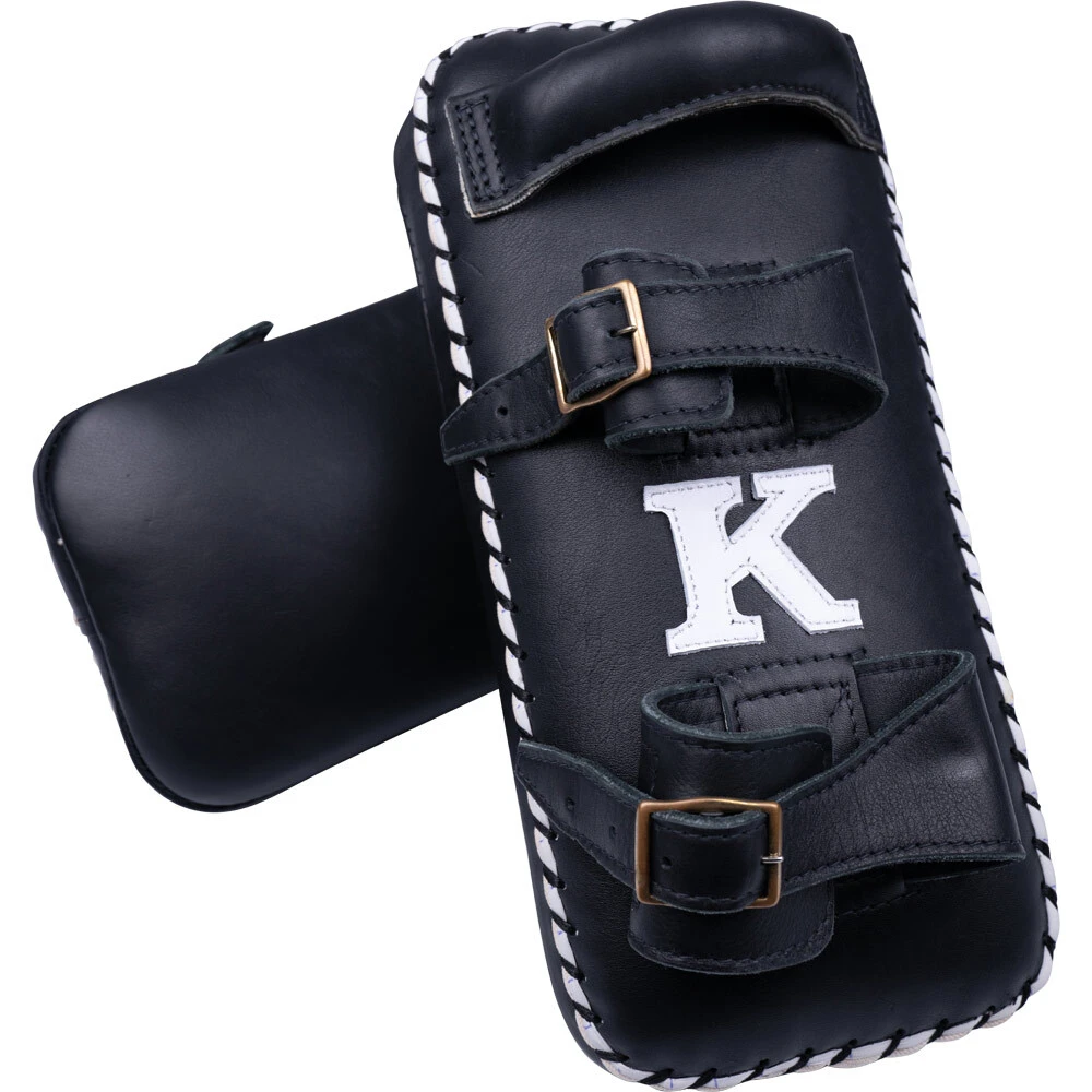 K Muaythai Equipment Classic Double Strap Black Thai Pads 3 K Muaythai Equipment Classic Double Strap Black Thai Pads