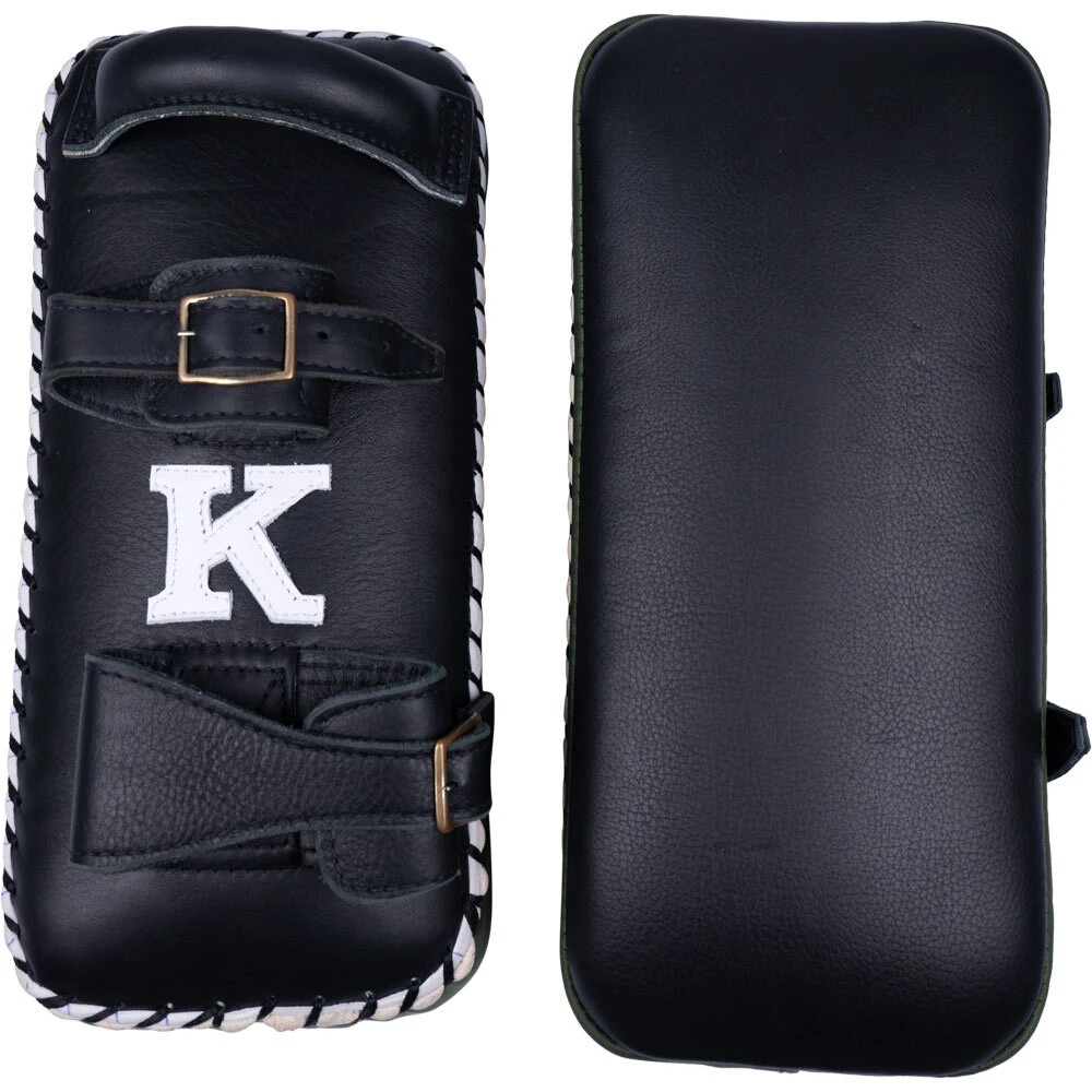K Muaythai Equipment Classic Double Strap Army Green Thai Pads 4 K Muaythai Equipment Classic Double Strap Army Green Thai Pads - Image 2