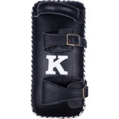 K Muaythai Equipment Classic Double Strap Red Thai Pads -Boxing Gear Shop KDTP BLK RED 4