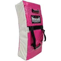 Morgan Aventus Heavy Duty Large Curved Strike &amp; Hit Shield -Boxing Gear Shop KP 8 AVTS PNK 3