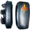 Arwut Fight Gear Black/Black Protector Double Thai Kick Pads -Boxing Gear Shop KP4 BKK