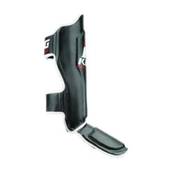 King Pro SG-1 Black/White Shin Guards 5 King Pro SG-1 Black/White Shin Guards -Boxing Gear Shop KPB SG1 c 1
