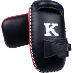 K Muaythai Equipment Classic Single Strap Red Thai Pads