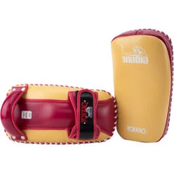 Yokkao Freestyle Mango Standard Leather Kick Pad -Boxing Gear Shop KYPL FS 21 2