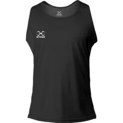 Sting Mens Mettle Black Boxing Singlet