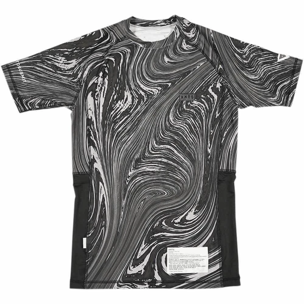 VHTS LE Marble Charcoal Short Sleeve Rash Guard 3 VHTS LE Marble Charcoal Short Sleeve Rash Guard