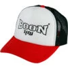 Boon Black/White/Red Trucker Cap -Boxing Gear Shop MCBR