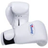 Winning 8oz Velcro White Boxing Gloves -Boxing Gear Shop MS 200WHT V