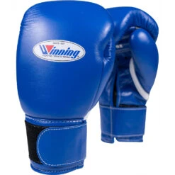Winning 10oz Velcro Blue Boxing Gloves 13 Winning 10oz Velcro Blue Boxing Gloves -Boxing Gear Shop MS 300BLU V 2