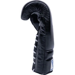 Winning 16oz Lace Up Black Boxing Gloves -Boxing Gear Shop MS 600BLK 4