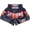 Boon Black Stars Black Muay Thai Shorts -Boxing Gear Shop MT09SS c