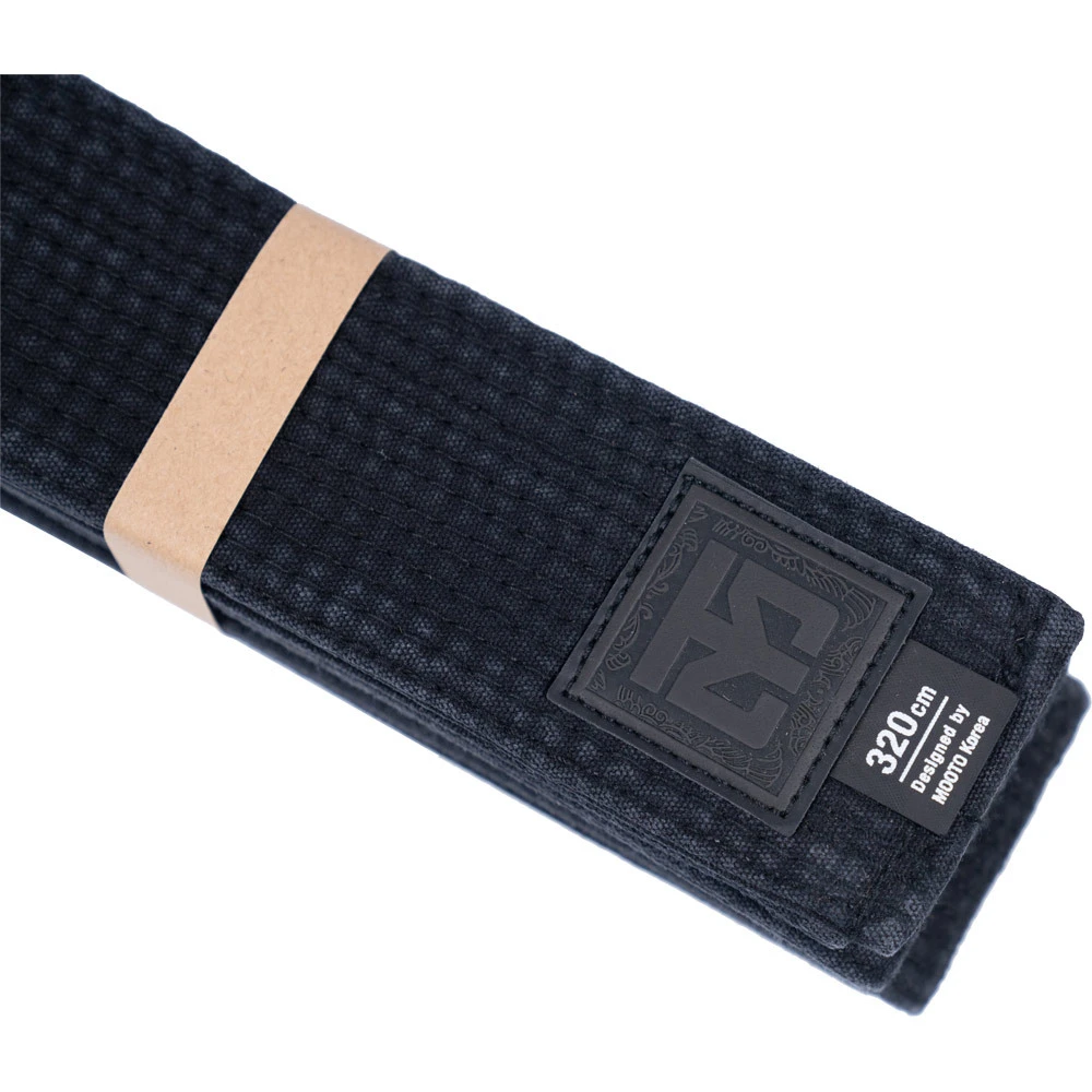 Mooto DO Double Wrap Black Belt 4 Mooto DO Double Wrap Black Belt - Image 2