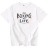 No Boxing No Life Logo White Tee 2 No Boxing No Life Logo White Tee -Boxing Gear Shop NBNLLT WHT c