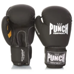 Punch Punchfit Armadillo Matte Black Bag Gloves 10 Punch Punchfit Armadillo Matte Black Bag Gloves -Boxing Gear Shop PBG66MB02V30 3