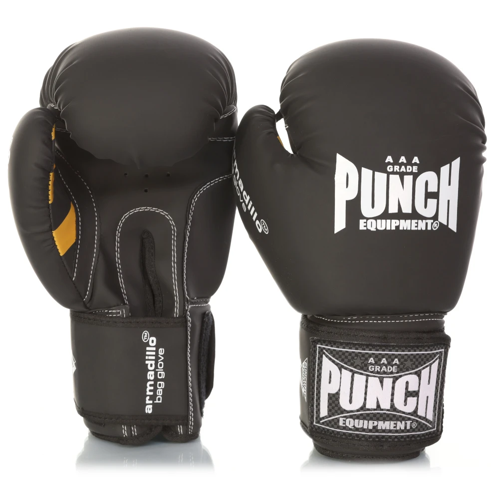 Punch Punchfit Armadillo Matte Black Bag Gloves 6 Punch Punchfit Armadillo Matte Black Bag Gloves - Image 4