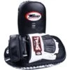 Twins Long Black/White Punching Mitts -Boxing Gear Shop PML23 BKW