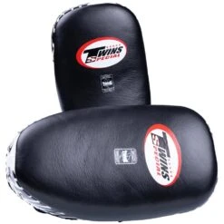 Twins Long Black/White Punching Mitts 9 Twins Long Black/White Punching Mitts -Boxing Gear Shop PML23 BKW 2