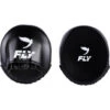 Fly Boxing Black Puncher Mitts -Boxing Gear Shop PNCHR BLK