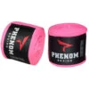 Phenom Boxing HW-1 4.5m Classic Pink Hand Wraps 1 Phenom Boxing HW-1 4.5m Classic Pink Hand Wraps -Boxing Gear Shop PPRP HW1 450 PK