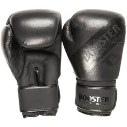Booster PRO BT Black Leather Sparring Gloves