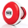 Punch Mexican Fuerte Red/Soft Black/Hard Leather Round Shield 2 Punch Mexican Fuerte Red/Soft Black/Hard Leather Round Shield -Boxing Gear Shop PRSMEXV30