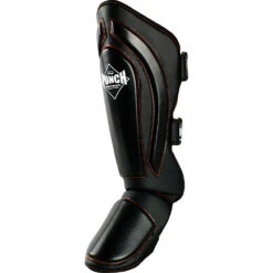 Punch Black Diamond Precision Black Shin Pads -Boxing Gear Shop PSP191B c 2