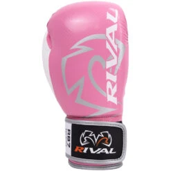 Rival RB7 Pink/White Fitness Plus Bag Gloves -Boxing Gear Shop RB7 Pink White c 3