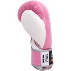 Rival RB7 Pink/White Fitness Plus Bag Gloves -Boxing Gear Shop RB7 Pink White c 6